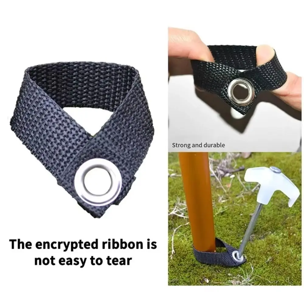 Hebilla de fijación de poste de toldo de nailon, soporte práctico y duradero para caña de pescar, resistente al viento, resistente al desgaste, 8 Uds. - imagen 3