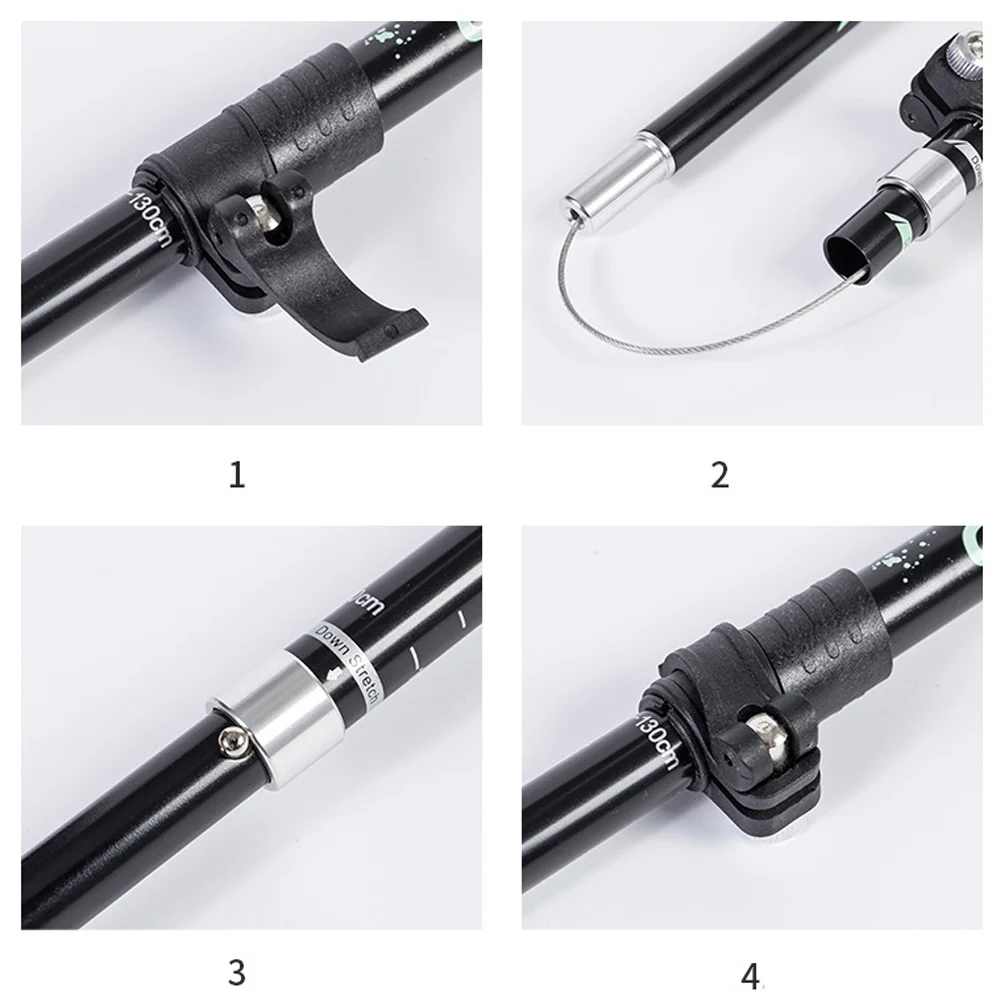 Bastones de trekking plegables de aluminio para senderismo - imagen 5