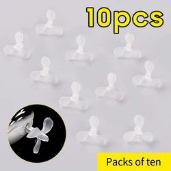 10 Uds. De hélice de cebo para señuelo de pesca, señuelo eléctrico Wobbler, Swimbait de pesca, herramienta de pesca de plástico, señuelo falso biónico