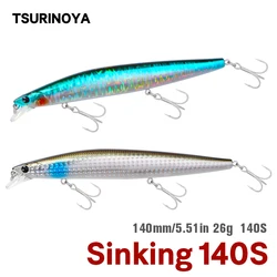 Tsurinoya Stinger 140S Señuelo Hundible para Pesca desde Costa