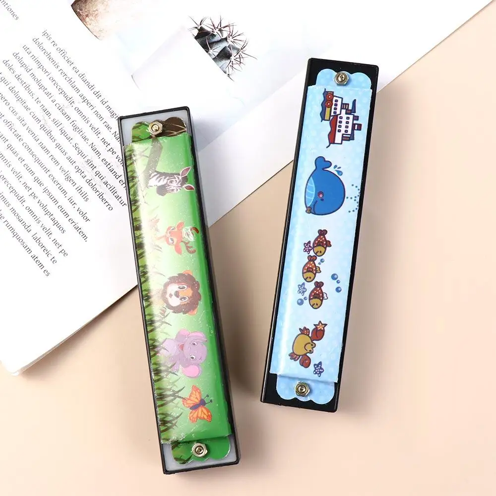 Harmónicas coloridas con temática de animales para niños