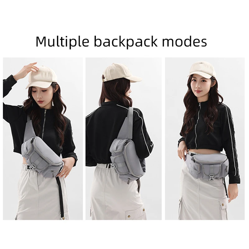 Riñonera de pesca, bolsas deportivas multiusos para el pecho, senderismo al aire libre, funda cruzada para ciclismo, riñonera para viajar y cazar - imagen 3