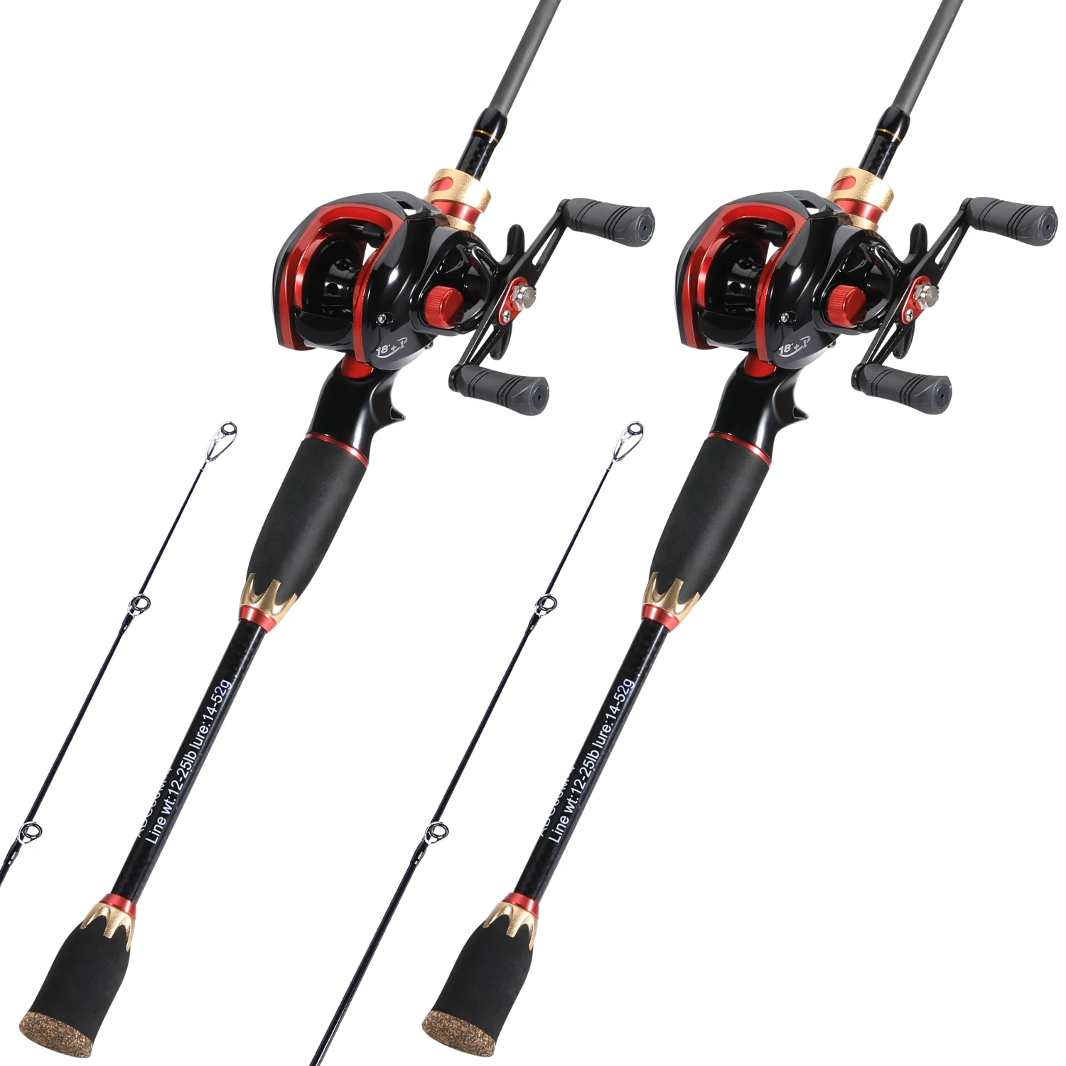 Detalle del carrete Baitcasting Sougayilang