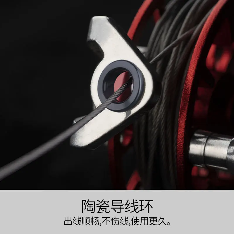 Hebilla de bloqueo de pesca con carrete, cerraduras de pescado vivo de acero inoxidable, cinturón, herramientas de aparejos de pesca, flotadores de larguero, carrete de pesca - imagen 2