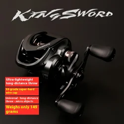 KINGSWORD 7,2: Carrete Baitcast 149G con freno 6kg