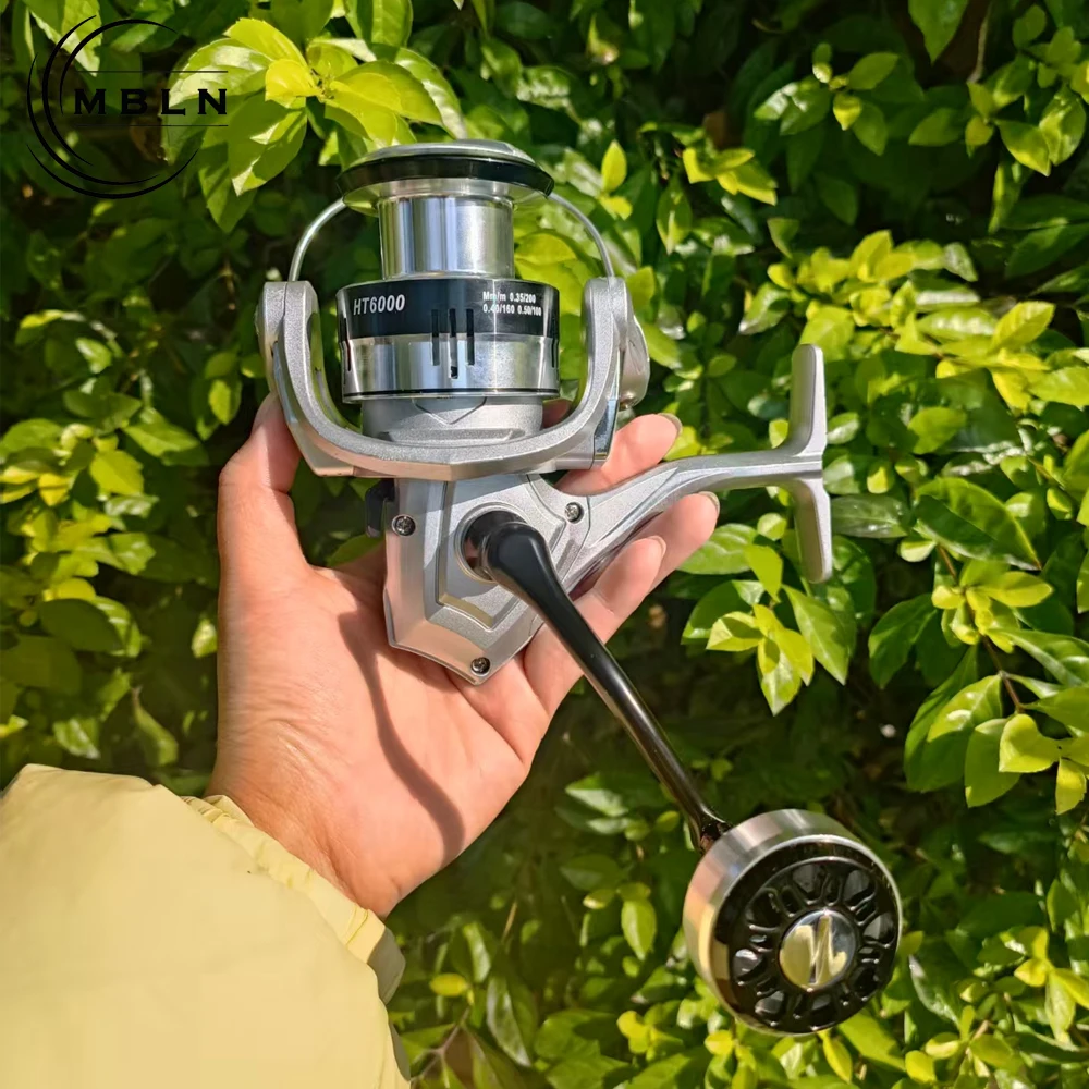 Carrete baitcasting MBLN de aleación de aluminio – diestros y zurdos - imagen 5