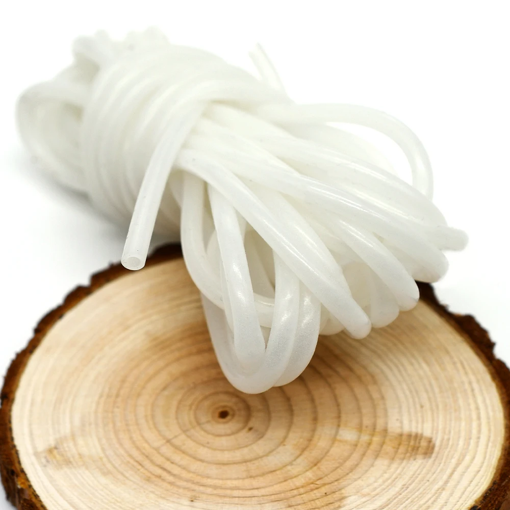 MNFT-tubo de silicona UV azul de 5 metros, tubo suave para moscas de 3,5mm de diámetro, Material de tubos para atar moscas, pesca con mosca - imagen 4