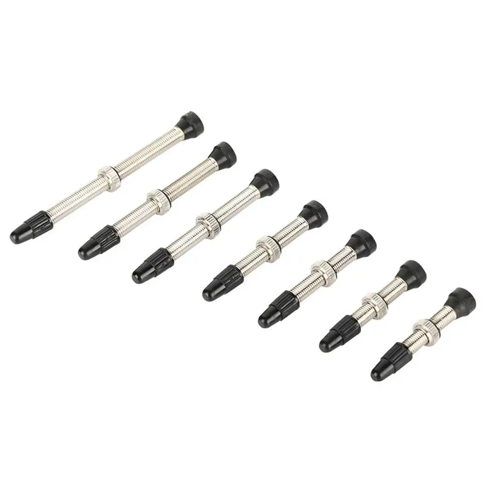 Núcleo sin cámara extraíble Compatible con 2 piezas, boquilla de vacío para bicicleta, 34/40/44/48/60mm - imagen 3