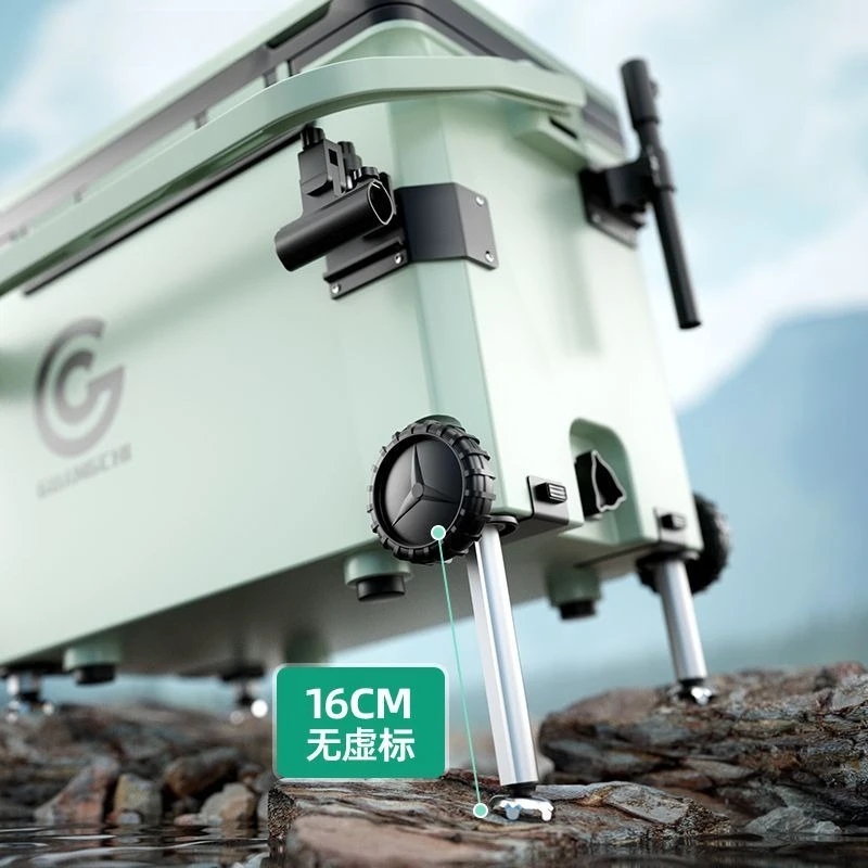 Caja de pesca ultraligera con patas multifuncional - imagen 5