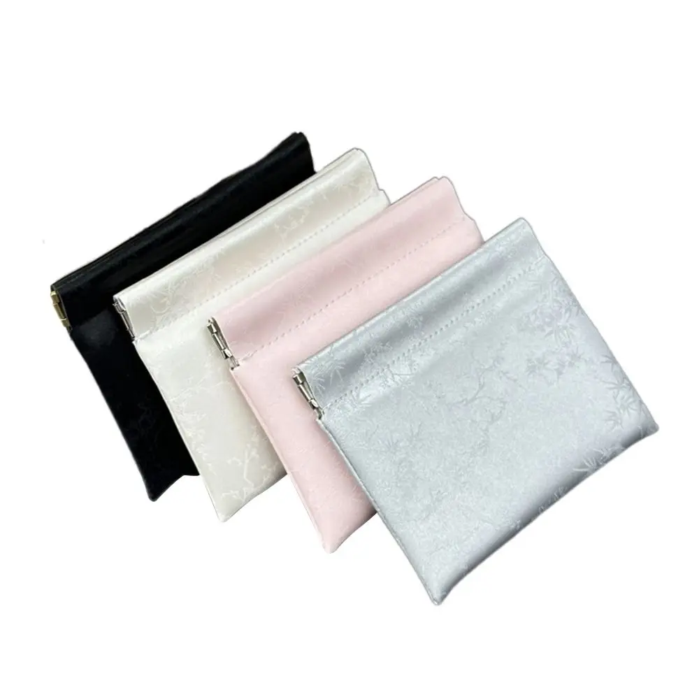 Mini bolsa de maquillaje para lápiz labial Simple, bolsa organizadora de cosméticos de viaje portátil, bolsas pequeñas con llaves de nailon para mujeres y niñas - imagen 5