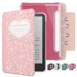 Funda acrílica desmontable con soporte para Kindle Paperwhite 12.ª gen