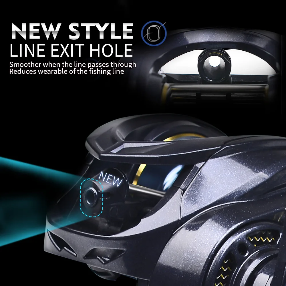 Experimente la pesca sin costura con nuestro nuevo diseño de orificio de salida de línea