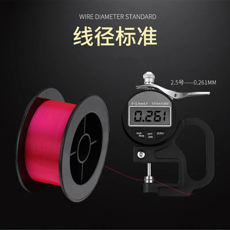 La mejor línea de pesca de nailon monofilamento, 200m, sin fluorocarbono, hundimiento, alta resistencia a la abrasión, accesorios de pesca estirables - imagen 5