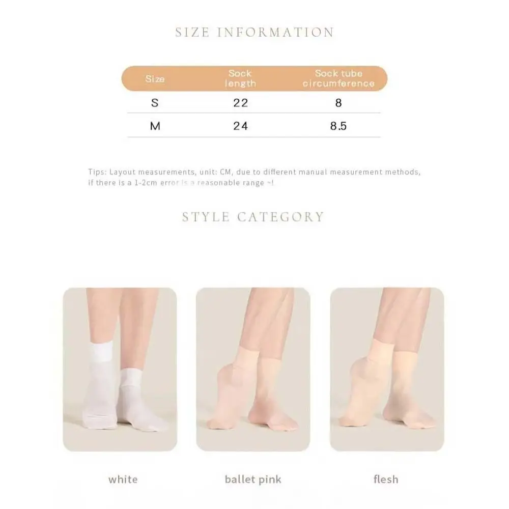 Calcetines de ballet invisibles transpirables para yoga y pilates - imagen 3