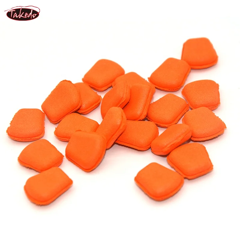 TAKEDO-señuelo de maíz flotante, accesorios de alimentador de método, señuelos blandos de pesca de carpa, carpa de cebo de espuma EVA, 30 unids/lote por caja - imagen 3