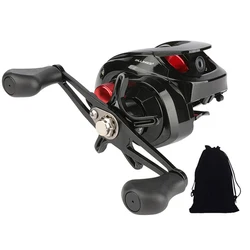 Carrete Baitcasting rojo 8kg Arrastre Multiseries