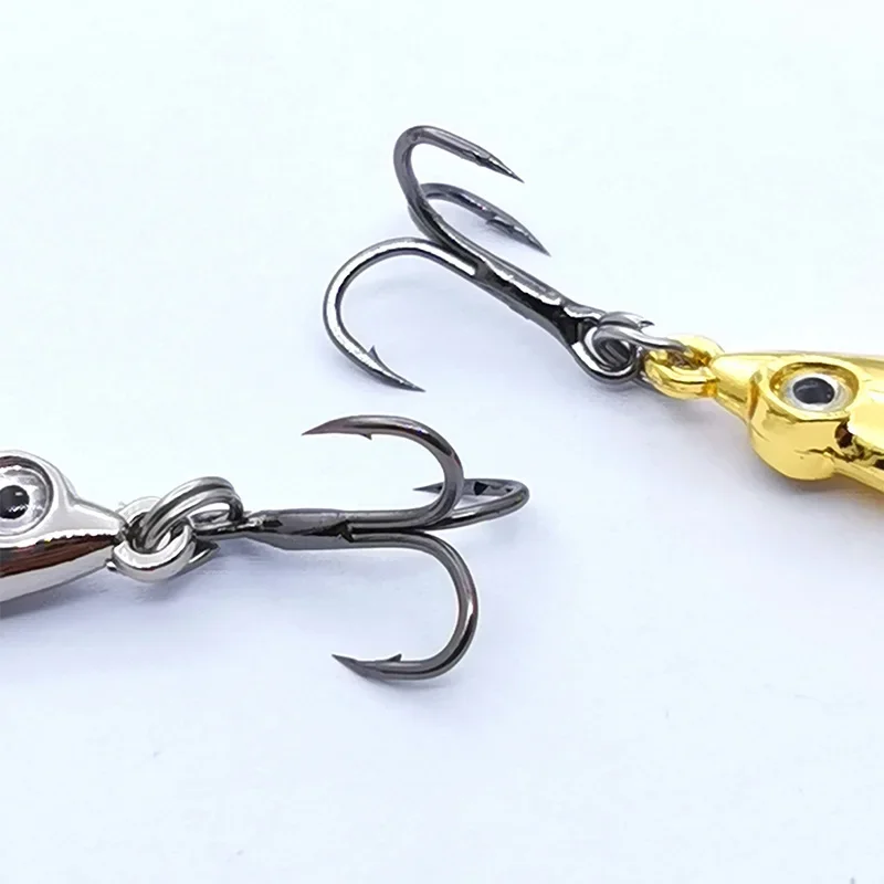 1 Uds nuevo Metal Jigging trucha cuchara Señuelos de Pesca Wobblers Spinner cebos Shads lentejuelas para Pesca de carpa Pesca Iscas Artificiais - imagen 3