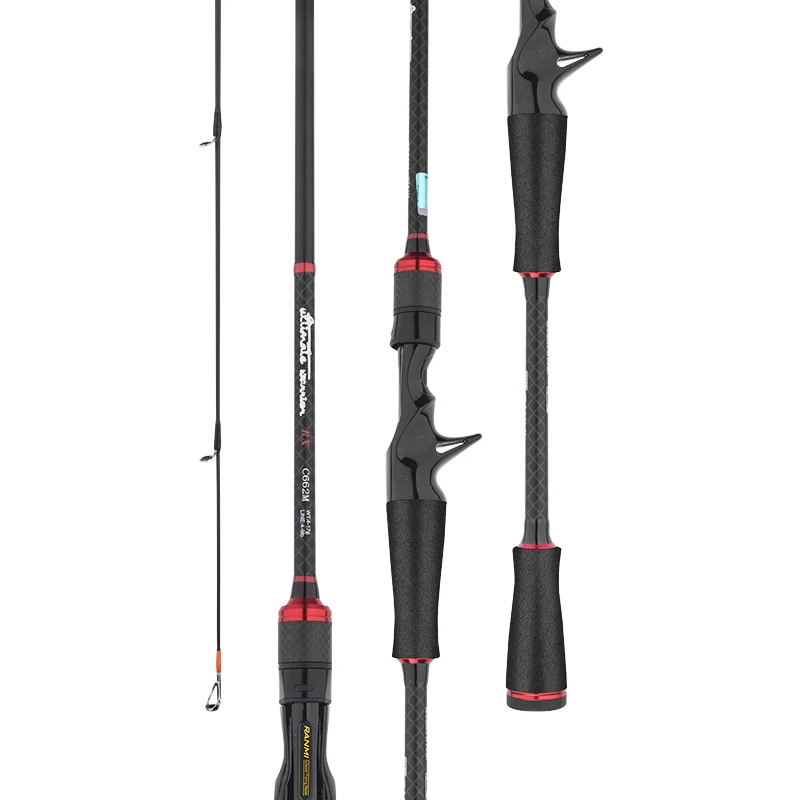 RYOBI Ultimate Warrior RX caña de pescar de carbono, caña de pescar giratoria, caña de pescar de fundición - imagen 5