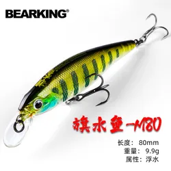 BEARKING PRO Señuelo Wobbler Minnow Profesional