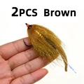 2pcs brown