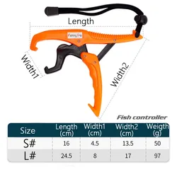 Alicates de pesca flotantes ABS para lubina y trucha