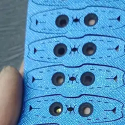 Bolsillo de cuero sintético para tirachinas de microfibra