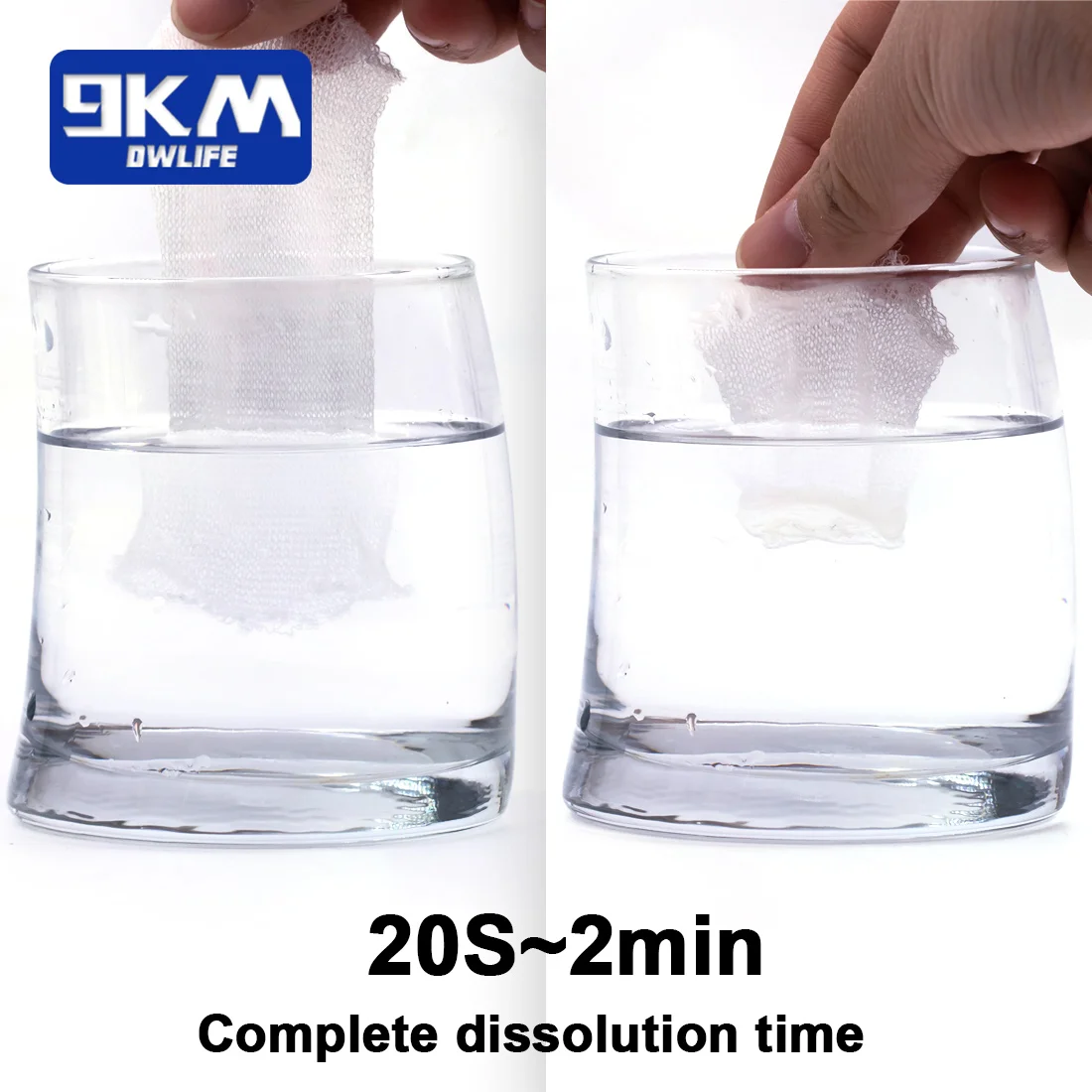 Bolsa de cebo de pesca de carpa, Kit de recarga de malla PVA Soluble en agua, fusión rápida, pesca de agua dulce para cebo, alimentación precisa, 10m - imagen 2