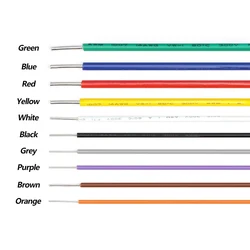 Cable estañado UL1007 14-26AWG – Unipolar PVC 300V pesca