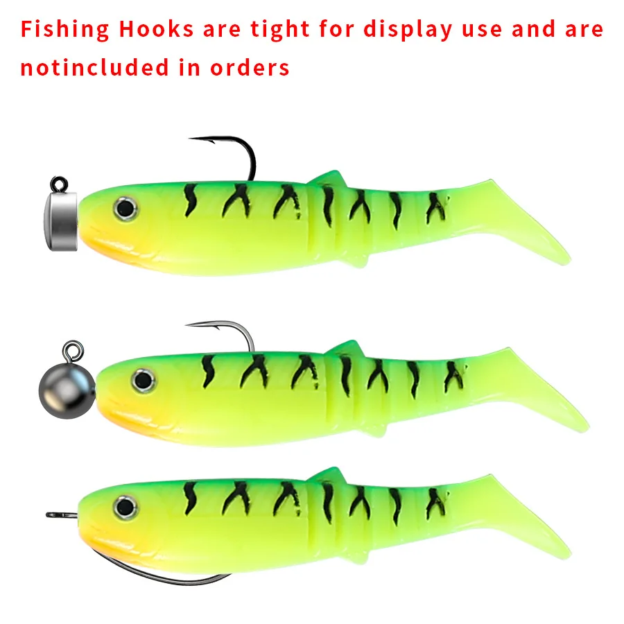 10 Uds. Cebo Lua 9cm 5,8g señuelo de pesca de imitación pintura en aerosol para pesca en el mar ojos de pez 3D cebo suave multicolor disponible corriente de río - imagen 3