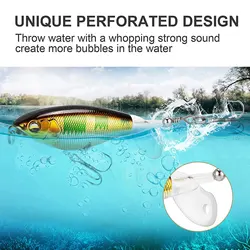 Wobbler de Superficie Flotante para Lucio y Black Bass