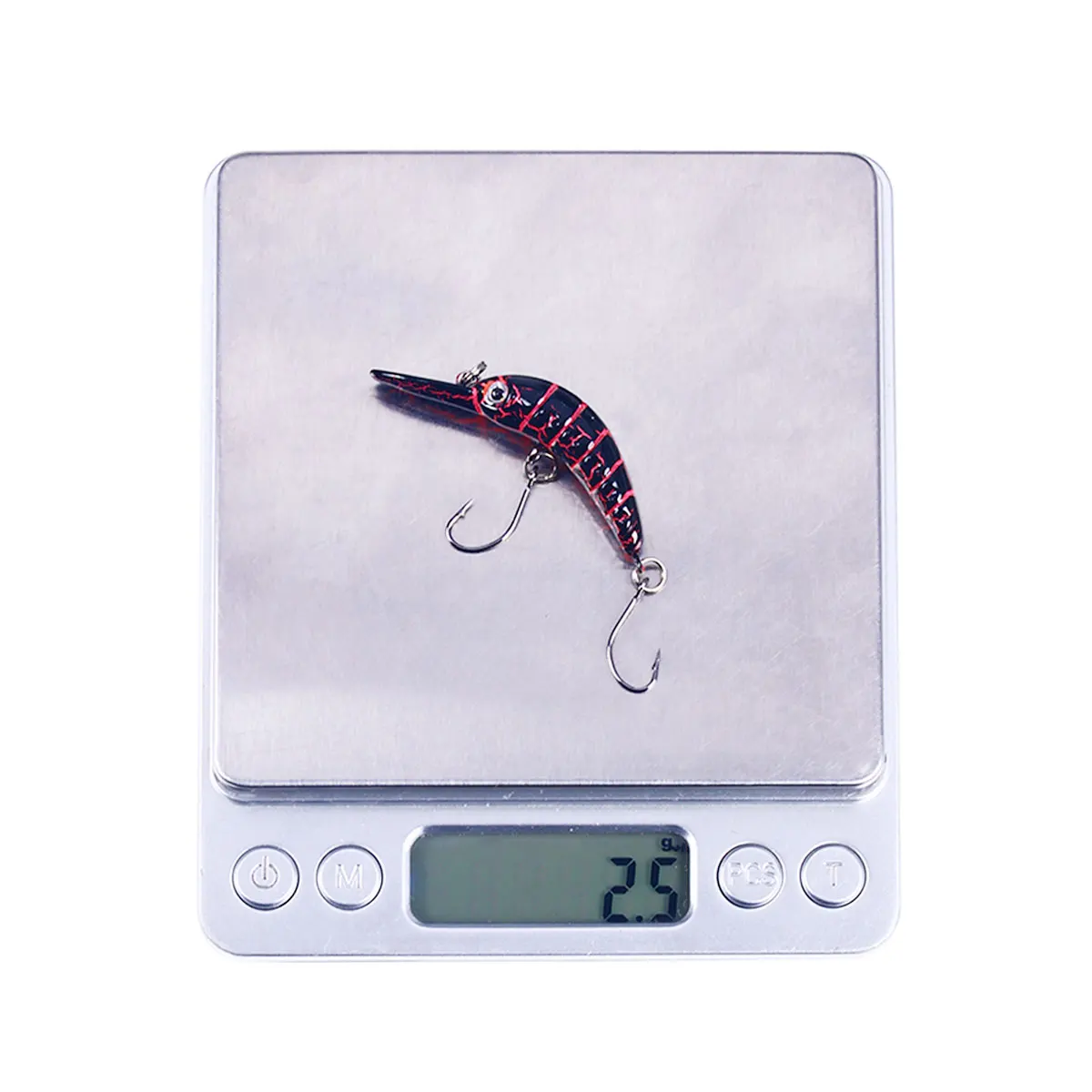 Señuelo de pesca de pececillos flotantes, 6 piezas, 5,2 cm, 2,5g, Mini cebo duro Artificial, gancho afilado, Crankbait, Wobbler, trucha, Lucio, Pesca de lubina - imagen 5