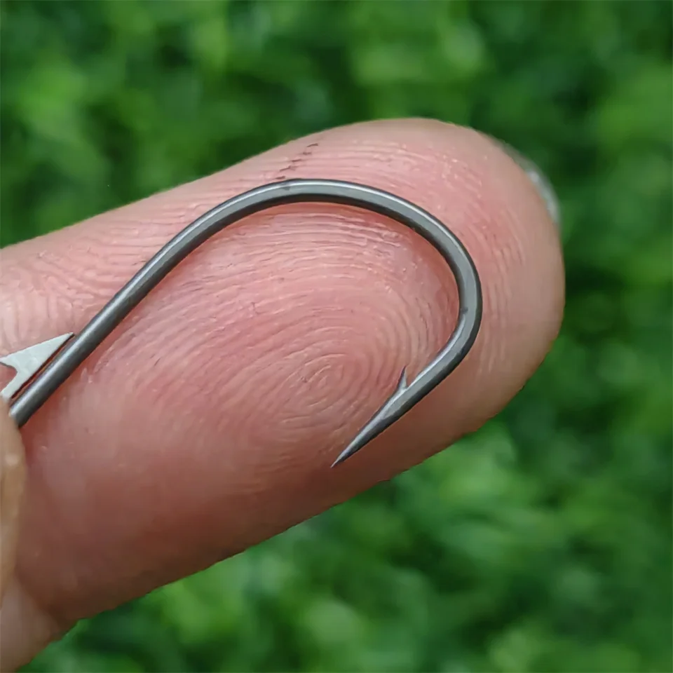 SWOLFY-anzuelos de pesca de 5 piezas, 2g, 3,5g, 5g, cabeza de seta Ned, anzuelo afilado con púas para gusanos blandos, herramientas de pesca Jigging - imagen 4