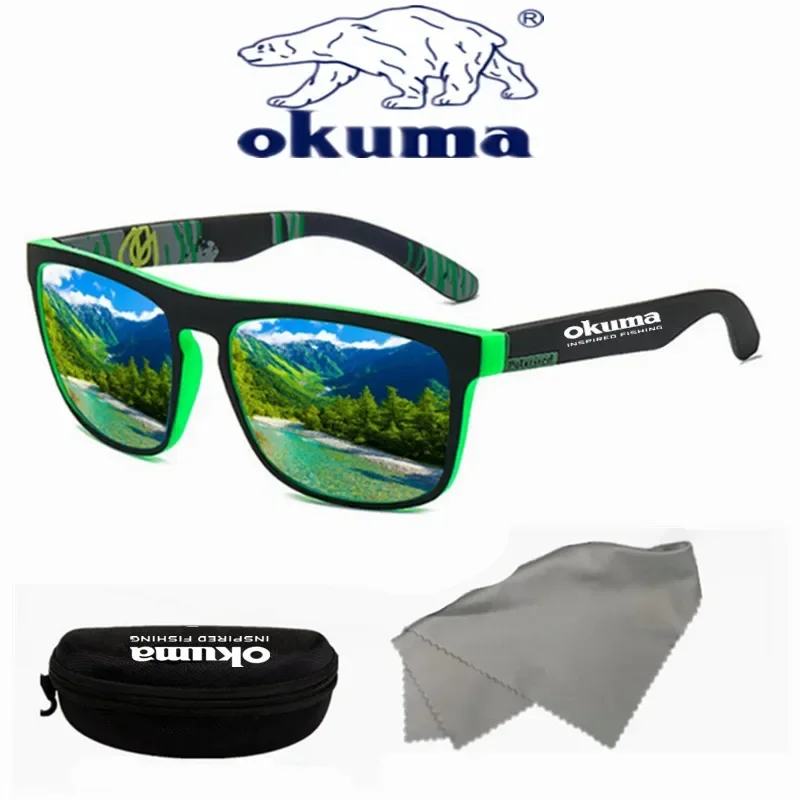 Okuma gafas de sol polarizadas UV400 para hombres y mujeres caza al aire libre, pesca, bicicletas de conducción, gafas de sol caja opcional - imagen 4