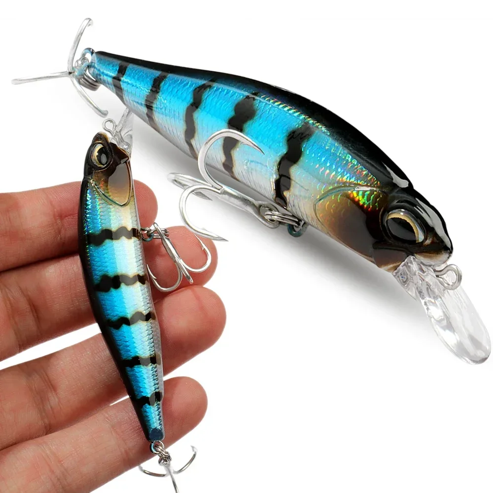 Kit de Señuelos de Pesca flotantes, cebo de 8,5g, pececillo que se hunde, 5g, Wobbler, Swimbait, aparejos de Pesca de carpa, sonajero, Cranbait, juego de Pesca Jerkbait - imagen 4