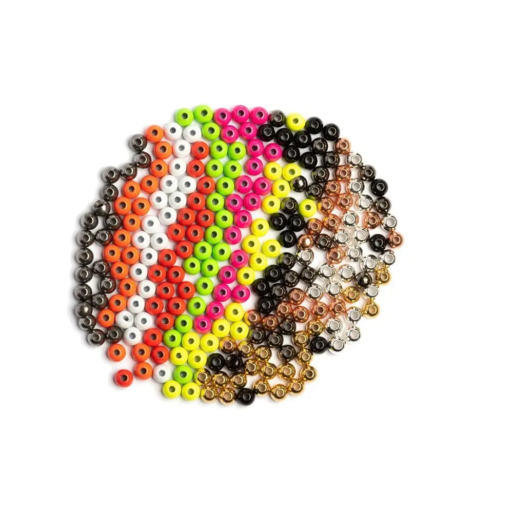 Cuentas de tungsteno ranuradas de diseño agradable, cuentas de atado de moscas, Material de atado de moscas, 2mm/2,5mm/2,8mm/3,3mm, 25 unidades por lote - imagen 3