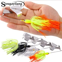 Sougayilang 2 uds señuelo de Pesca 17g anzuelo de Pesca de espina oculta adecuado para cebo de Pesca de mar cebo duro accesorios de Pesca