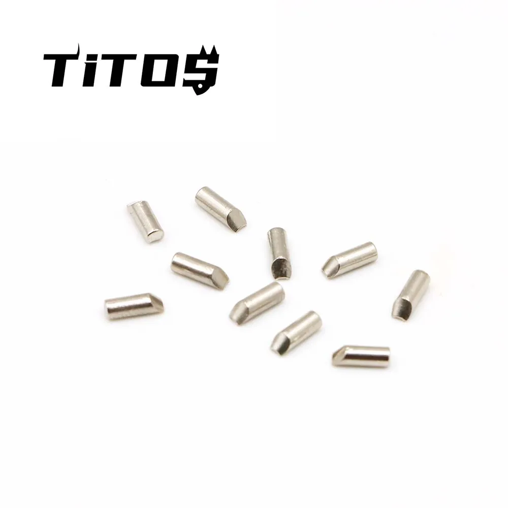 Gancho de TungstenLong para pesca en hielo, anzuelo de ontología, cabeza de plantilla sin gancho, plantilla de pesca en hielo DIY, 2mm/2,5mm/3mm/4mm - imagen 4