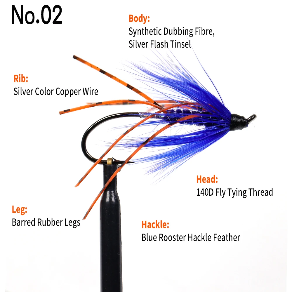 Wifreo-cebos de pesca para trucha, salmón y trucha, 8 piezas - imagen 3