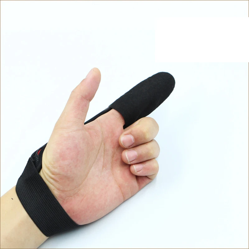 Guantes de pesca de 1 piezas, Protector de un solo dedo, señuelo al aire libre, pesca en roca, antideslizantes, aparejos de pesca, 2022 - imagen 2