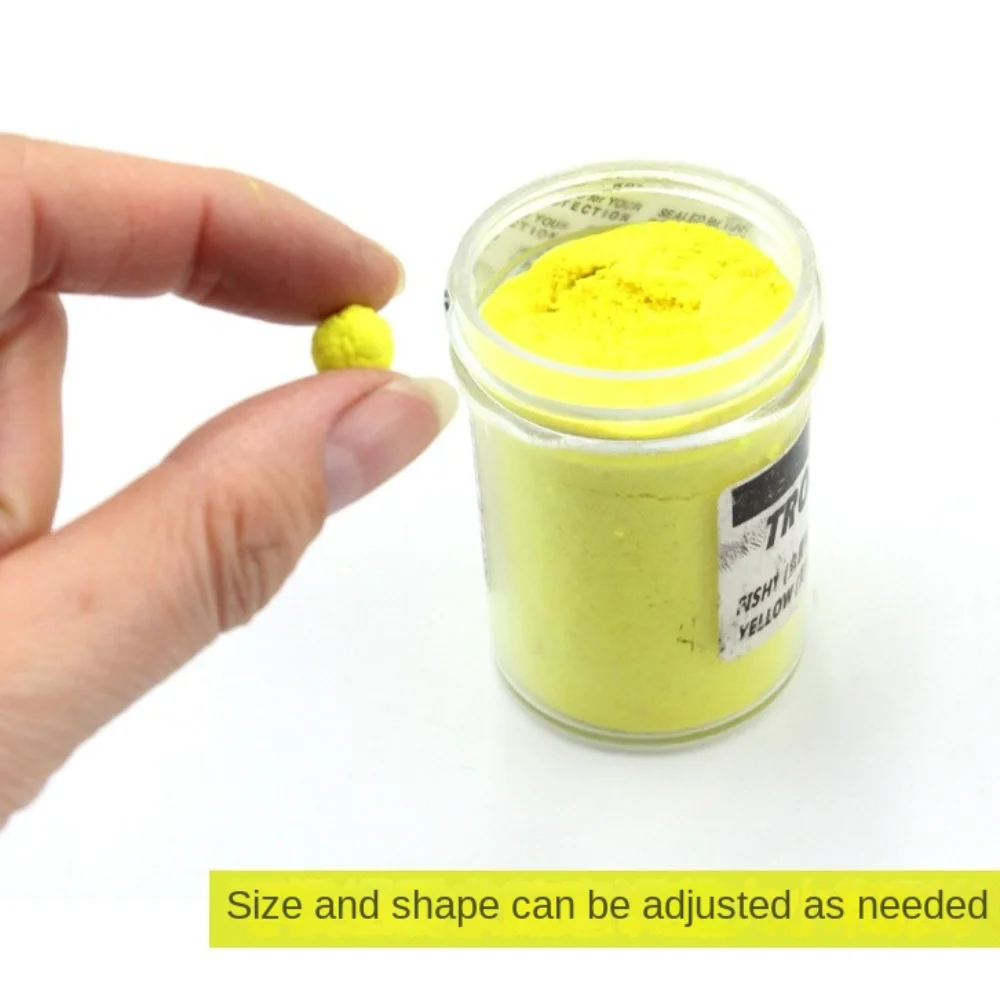 Señuelos de pesca blandos para trucha, pasta con aroma irresistible, formas flotantes, cebo para pesca de masa de carpa, 2024 - imagen 5