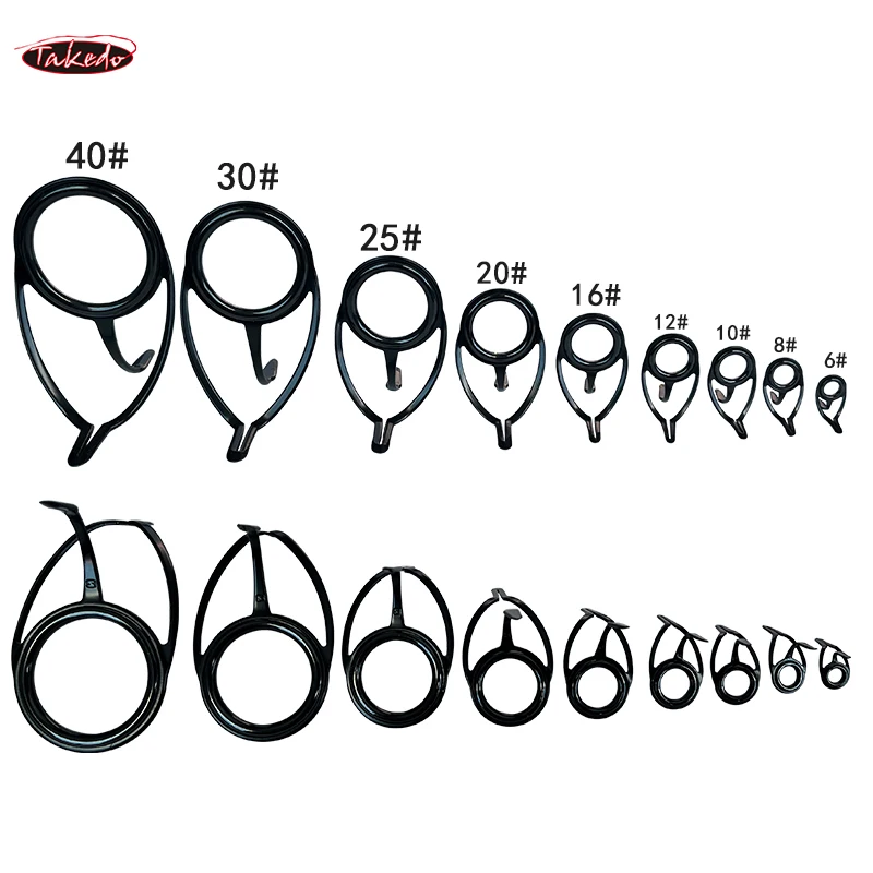 TAKEDO BLRAG Guías de cañas marco inox 316L alta resistencia - imagen 4