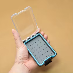 YIRUMRI-caja de pesca con mosca, aparejos, señuelo, cebo, anzuelo, almacenamiento, accesorio de pesca de plástico, organizador de herramientas para productos de pesca