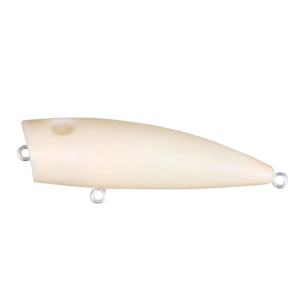 Popper blanco de superficie 7 cm – Señuelo duro para lubina y perca - imagen 2