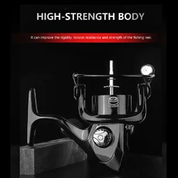 Carrete Spinning HK 5.2:1 – Empuñadura intercambiable Metal EVA