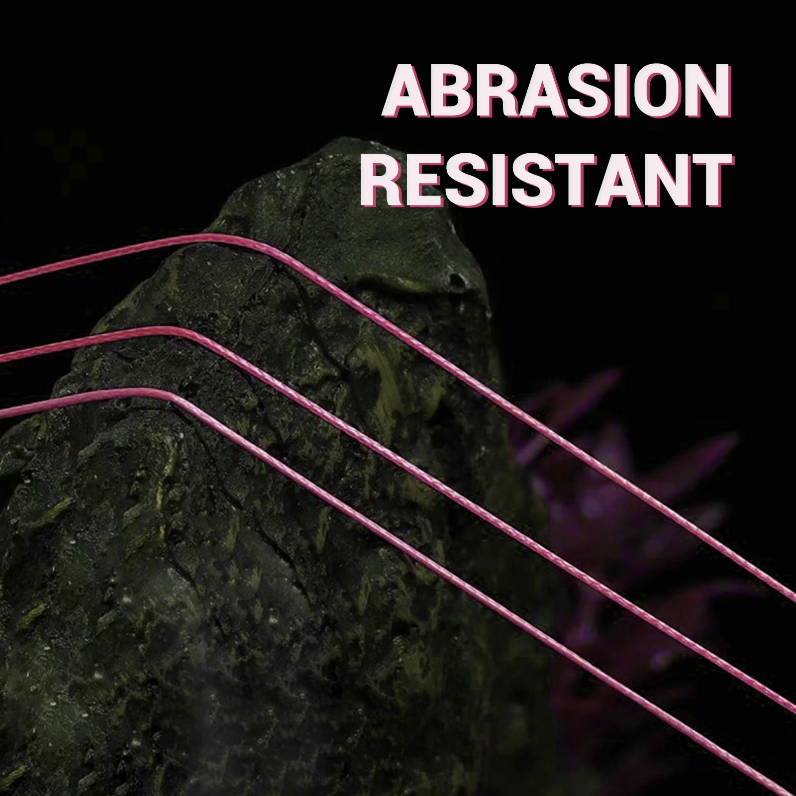 Accesorios de pesca Angryfish, sedal de pesca de 150YD/137M X8, alambre trenzado resistente, línea rosa, alta calidad, nuevo estilo 2025 - imagen 5