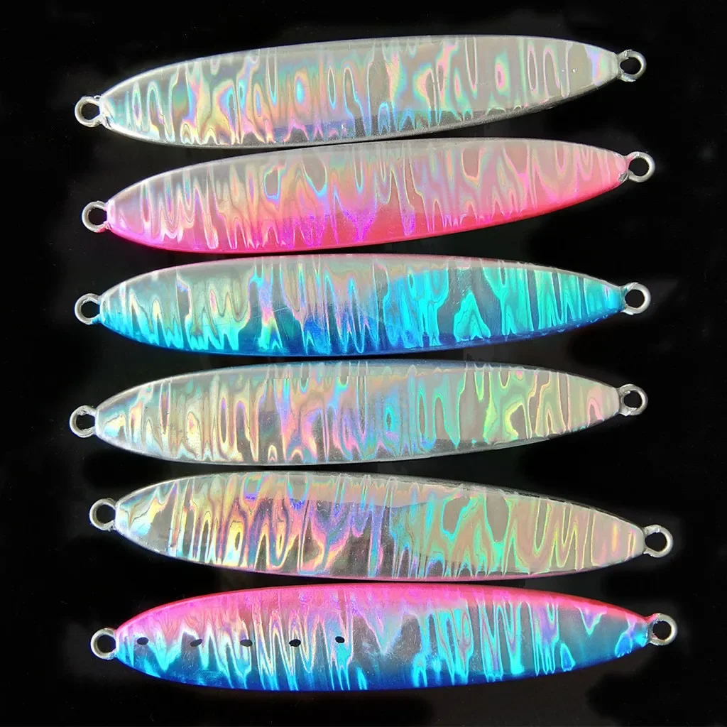 Swolfy 6 uds 65mm 30g cuchara giratoria 3D Color de ojo aparejos de Pesca giratorios gancho Swimbait Pesca Spinnerbait cebo - imagen 3