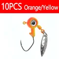 10pcs OrangeIYellow