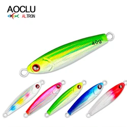 Señuelo Slow Jig Metal Japonés UV Holográfico 20-40g