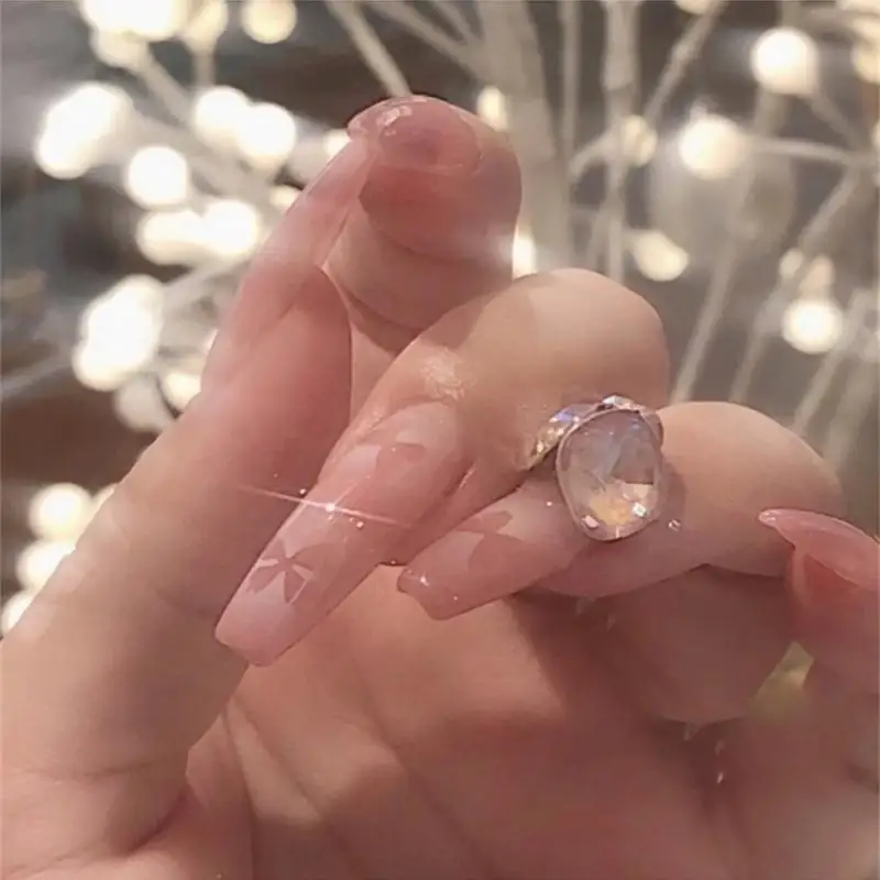 Plantilla de aerógrafo para uñas, patrón de estrellas, mariposa y corazón, pegatinas huecas para manicura francesa, diseño de uñas - imagen 2