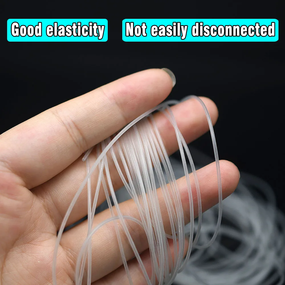 MNFT tubo hueco de 5 metros, costilla de cuerpo elástico para atar moscas, Micro Midge estándar, nuevo - imagen 4